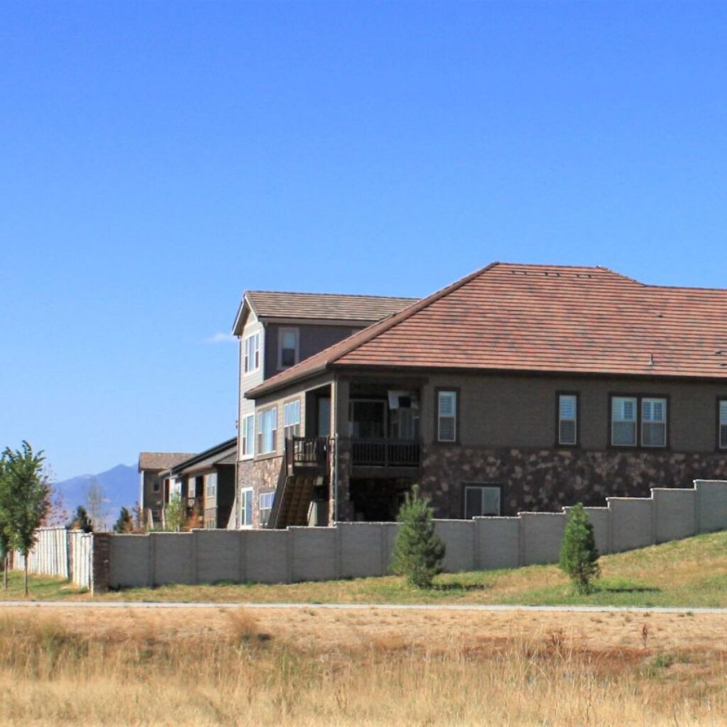 fireproof fencing around a home