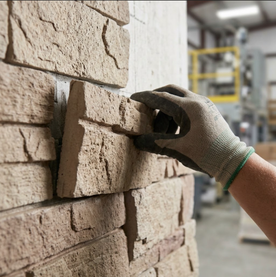 adding stone to exterior